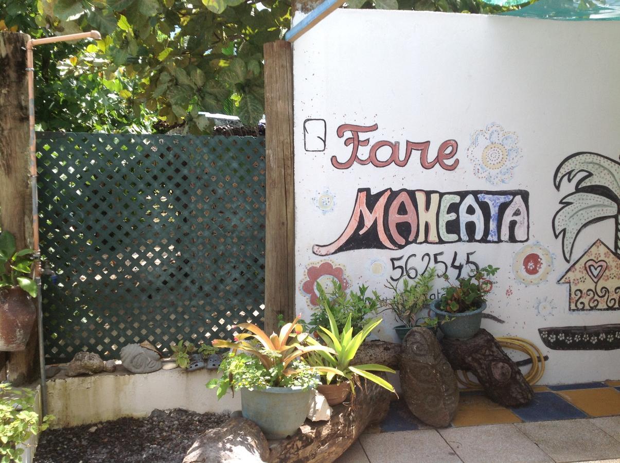 Fare Maheata Hotel Pihaena Exterior foto