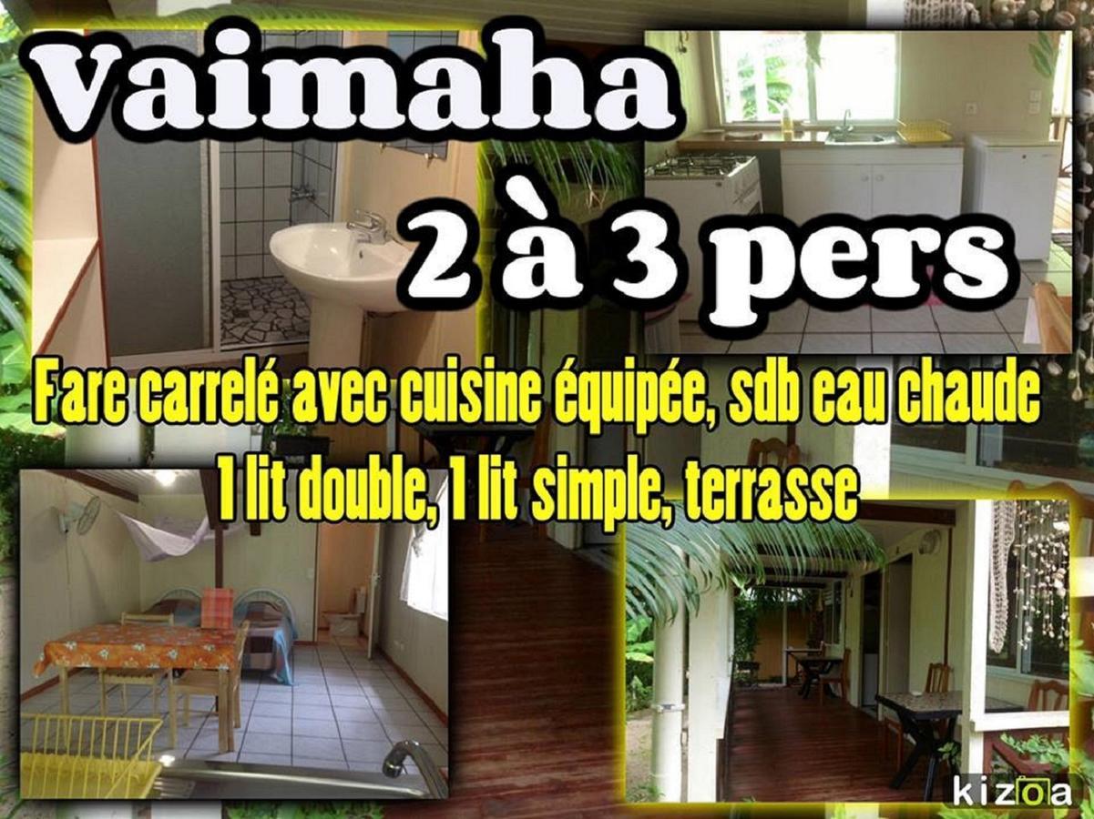 Fare Maheata Hotel Pihaena Exterior foto