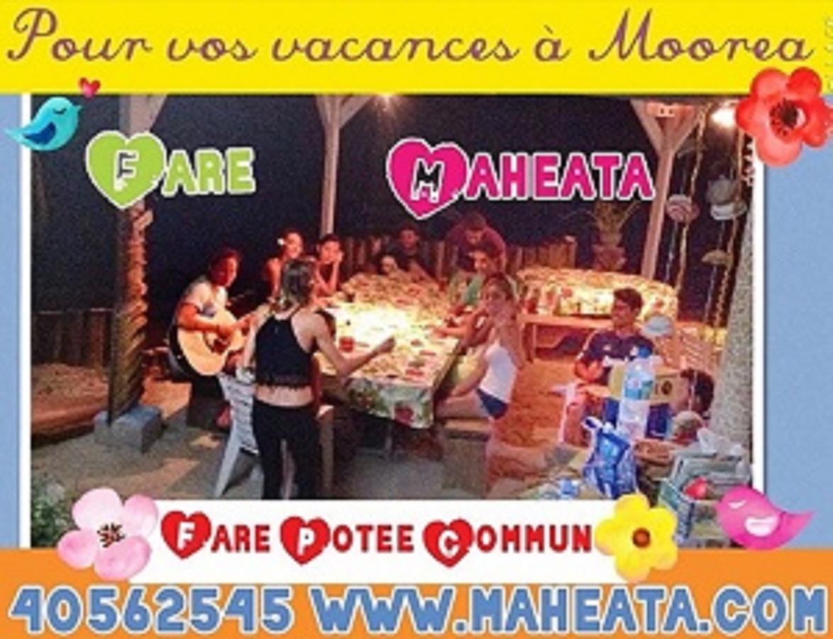 Fare Maheata Hotel Pihaena Exterior foto